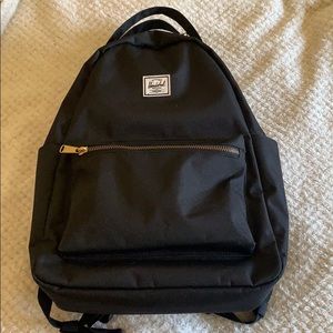 Herschel black backpack